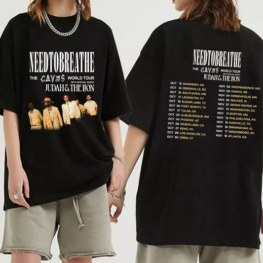 Needtobreathe The Caves World Tour 2023 Shirt