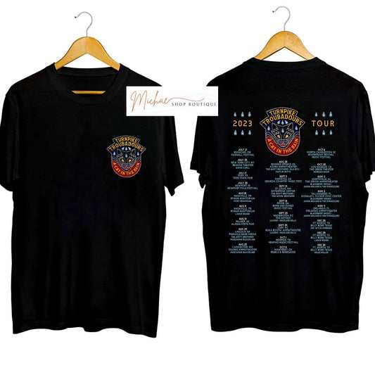 The Turnpike Troubadours 2023 Tour 2Sides Shirt, Turnpike Troubadours Fan Shirt