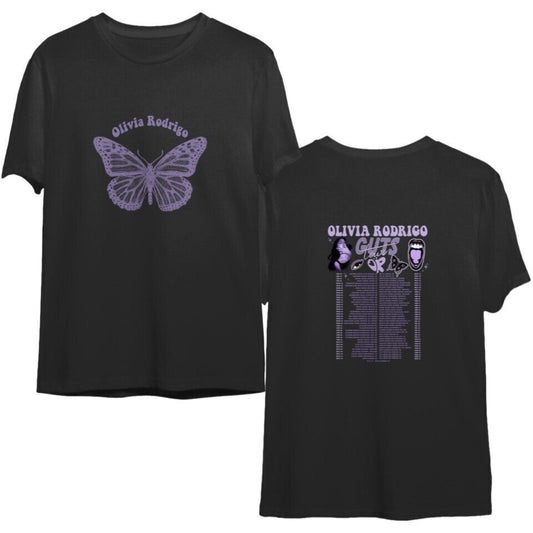 Olivia Rodrigo Guts Tour 2024 T-Shirt