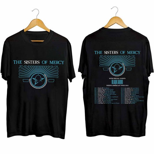 The Sisters of Mercy 2024 Tour Double Sided Shirt