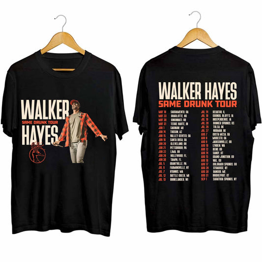 Walker Hayes - Same Drunk 2024 Tour Shirt, Walker Hayes Fan Shirt