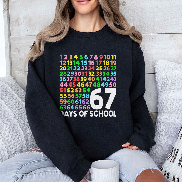 67 Days Of School Six Seven Meme T Shirt