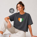 Retro Ivory Coast Soccer 2026 Women Soccer Boxy Tee World Cup 2026 Tee for Summer