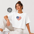 Retro USA Soccer 2026 Women Soccer Boxy Tee World Cup 2026 Tee for Summer