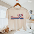 World 2026 T-shirt: Soccer Cup Fan Boxy Tee,Game Usa Flag Clothing