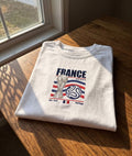 Embroidered 90s France World Cup T-Shirt, French Flag Soccer Tee, World Cup 2026