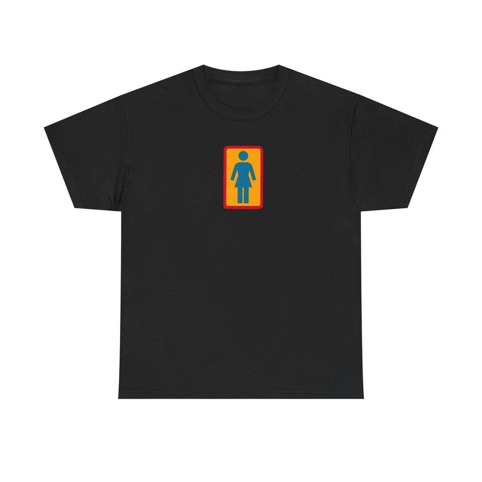 Girl Skateboards Company Tee Shirt - Red and Gold Edition - Mens Skateboarding Tee Shirt, Skate Tee Shirt, Skateboarding T Shirt