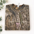 Jesus loves you Embroidered Camo Tee
