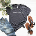 Needs Salt Shirt: Funny Chef Gift, Cooking Lover Tee