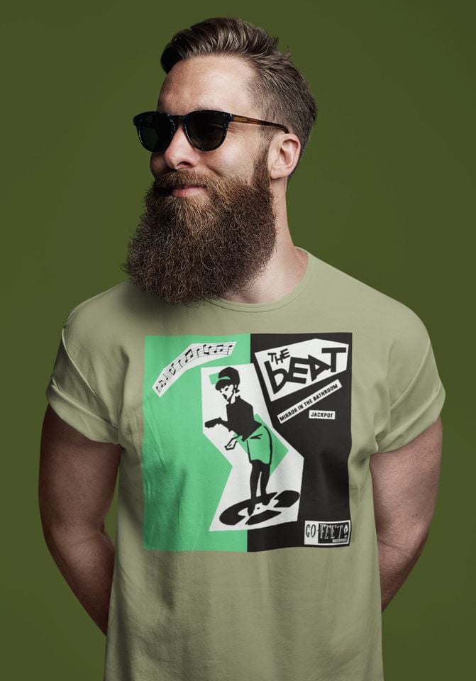 The Beat T Shirt, English UK 2 Tone retro Music Band Graphic Print tee
