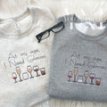 At My Age, I Need Glasses Wine Embroidered Shirt