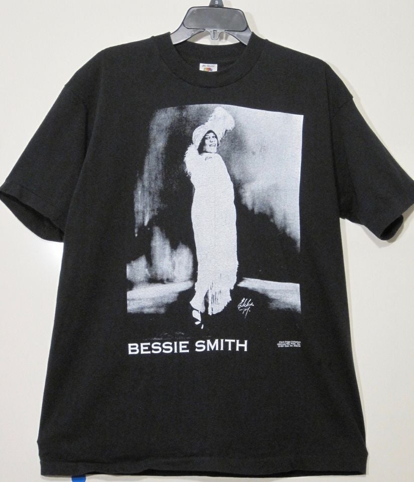 Bessie Smith Vintage 1990's Gear Inc. Screen Printed XL T-Shirt