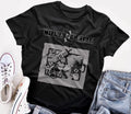 China Crisis  T shirt    screen print short sleeve  black shirt cotton
