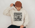 Custom 'Straight Outta' Hoodie: Personalized Sweatshirt