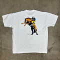 Vintage Marlboro Wild West Back Print Pocket T-Shirt