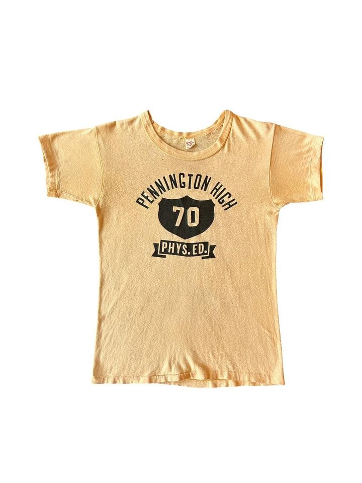 60s Russell Pennington Phys Ed T Shirt - S