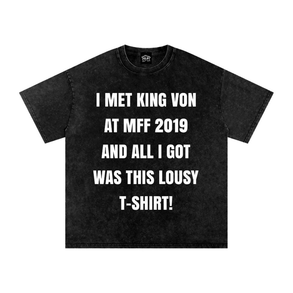 king von is a furry t-shirt