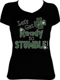 St. Patricks Day Stumble Bling Shirt, St. Paddys Day Rhinestone Shirt, Bling Shirt St. Patrick’s Day, Rhinestone Shirt St. Patrick’s Day