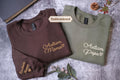 Personalised Autism Mama Embroidered Sweatshirt, Autism Mom Hoodie Autism Mum Awareness Shirt Custom Kids Names on Sleeve Autism Parent Gift