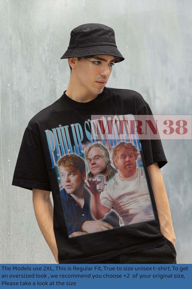 Philip Seymour Hoffman Vintage Retro T-Shirt: Movie Gift