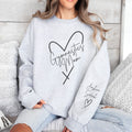 Personalized Gymnastics Mom Sweatshirt, Kids Name on Sleeve, Custom Gymnastics Mom Shirt, Customizable Gymnastics Mom Sweatshirt