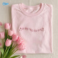 Embroidered In My Big Sis Era T-Shirt, Promoted To Big Sister Shirt, Sibling Announcement Shirt, New Sister Toddler Shirt, Baby Reveal Gift