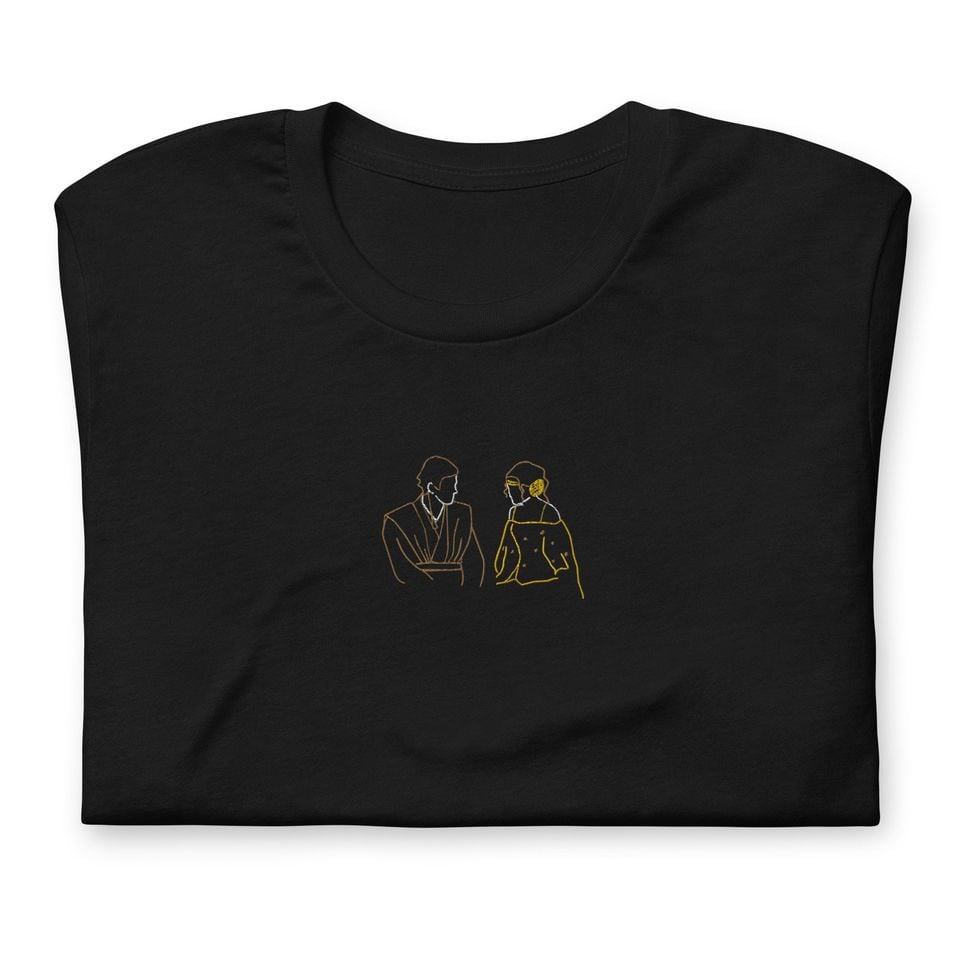 Sweethearts - Anakin & Padme - Embroidered Classic Tee (Unisex)