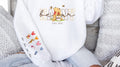 Nanny bear personalised white sweatshirt Grandparent gift pooh cute gift for her children's names sweater present birthday Christmas