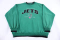 Vintage New York Jets Football Embroidered Sweatshirt