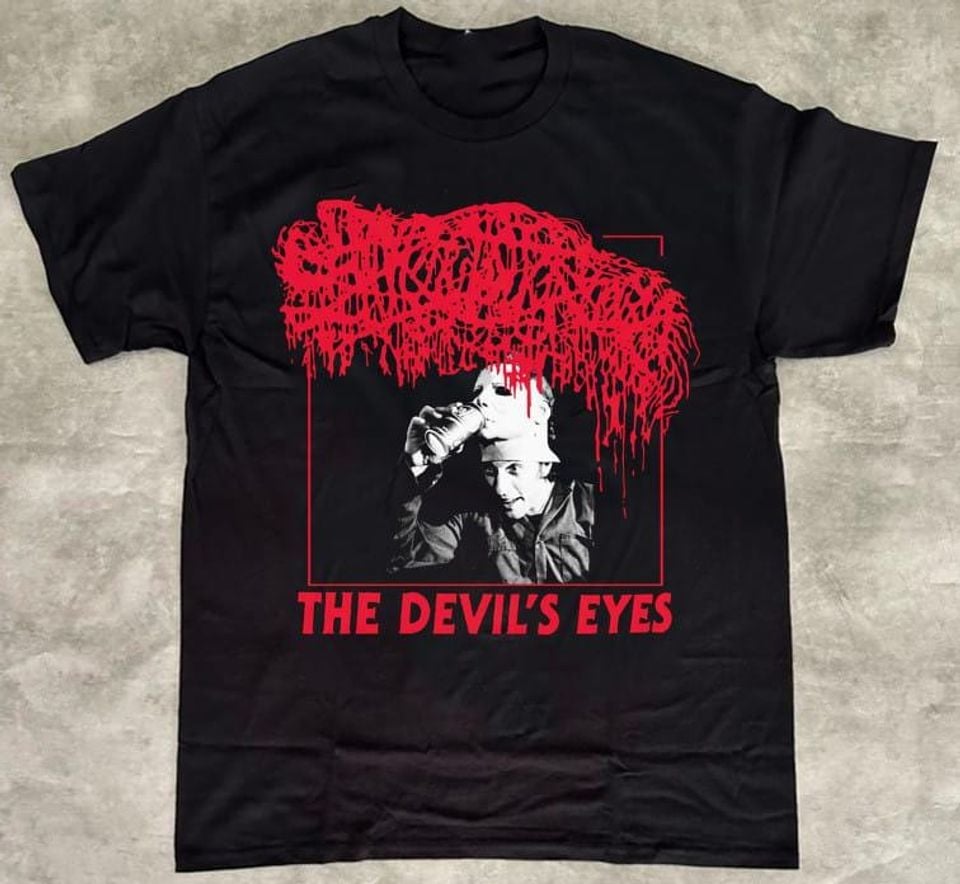 Vintage Black Street Metal Sang-Ui-Suga-Bogg Album Face The- Devil's-Eyes Unisex All Size T-Shirt S-5XL