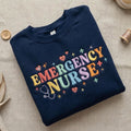 Embroidered Emergency Room Nurse Sweatshirt, Gift for New Nurse, Nurse Graduation Shirt, ER Nurse Tee, Emergency Department Nurse Shirt