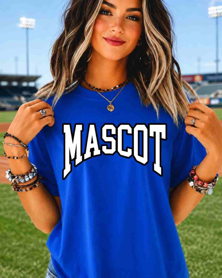 Custom Mascot Shirt, Custom School Spirit Shirt, Custom School Shirt, Game Day tshirt, Custom Teacher Shirt, Team Mascot Shirt, Mascot Tees