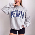 Varsity Polka Dot Pharmacy MockNeck Pharmacy Student Sweatshirt