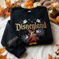 Embroidered Magical Land Halloween Sweatshirt, Vintage WDW 1955 Shirt, Spooky Mouse Ghost Crewneck, Halloween Gift