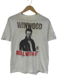Vintage 1988 Steve Winwood Roll With It Concert Tour Band Tee Size Large