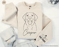 Custom Dog Portrait Sweatshirt, Dog Mom Sweatshirt, Cat Mom Gift, Custom Cat Photo Hoodie, Pet Photo Gift, Pet Lover Gift, Mothers Day Gift