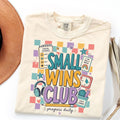 Comfort Colors Special Ed Teacher Shirt Gift, Small Wins Club Sweatshirt