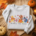 Embroidered Vintage Magical Land Fall Season Sweatshirt, Cute Bear and Friends Fall Shirt, Spooky Season Tee, Cozy Season Tee, Vacation Gift