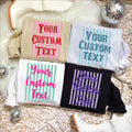 Custom Preppy Stripe Sweatshirt, Personalized Retro Striped Trendy Hoodie, Customized Colorful Tee,Custom Summer Tee,,ana2906