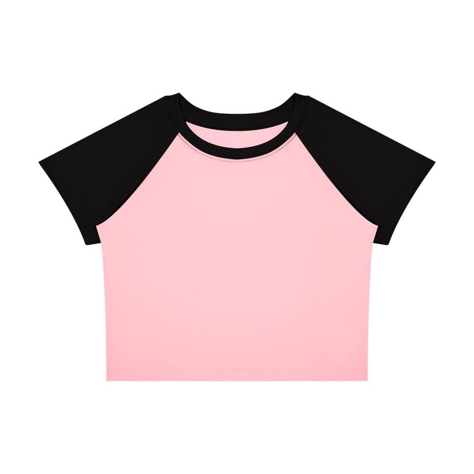 Women’s Raglan Color Block Baby T-Shirt
