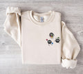 Embroidered Soot Long Sleeve Shirt | Embroidery Sweater | Anime Gifts | Crewneck Sweatshirt