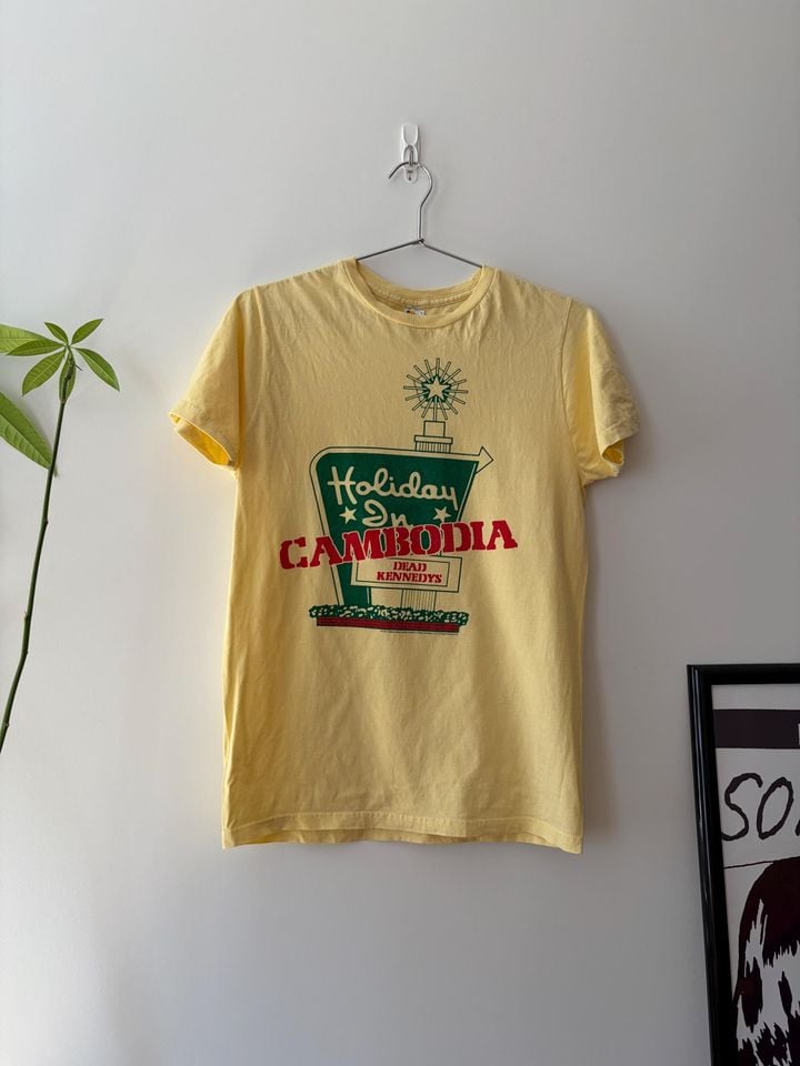 Dead Kennedys Holiday in Cambodia Tee / S