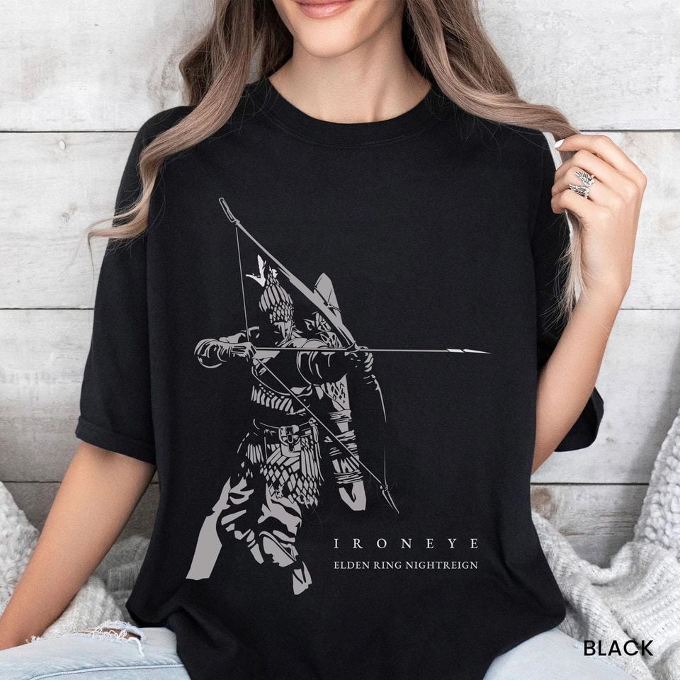 Elden Ring Nightreign Shirt, Eldenring The Forsaken Hollows Merch, Nightfarer Ironeye Sweatshirt, Gift for RPG Gamer Lifestyle TShirt 2908