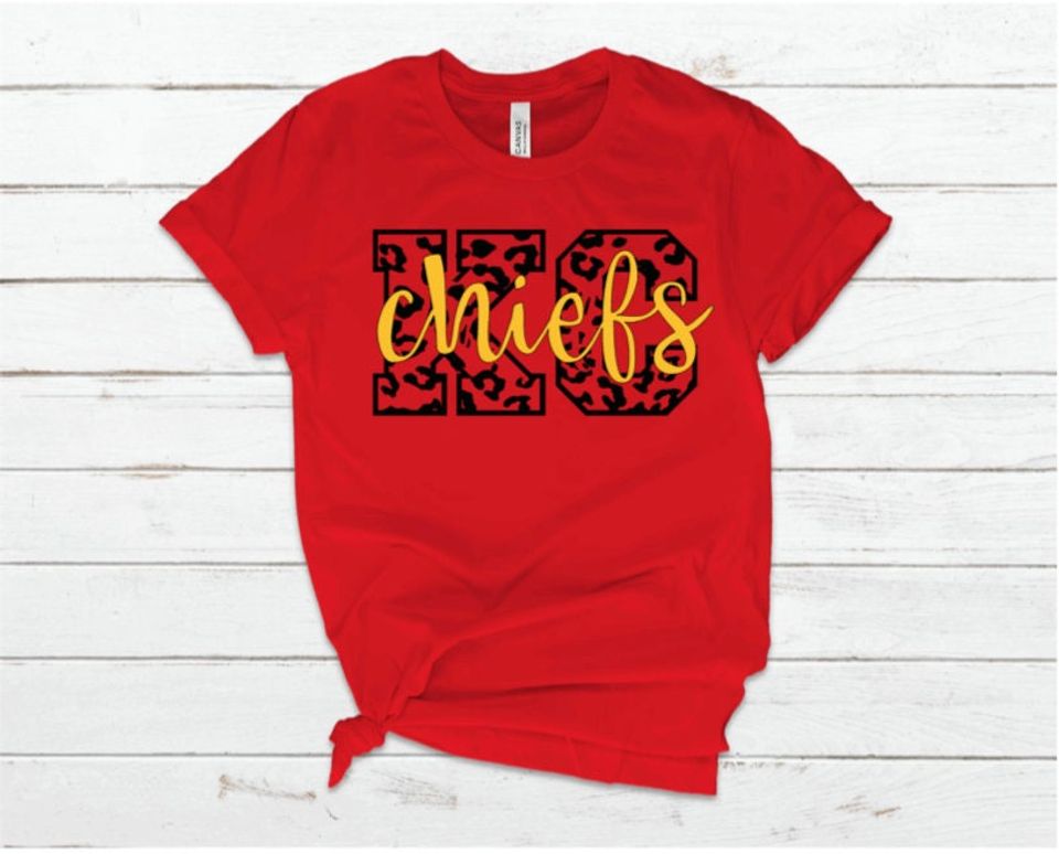 Leopard KC Chiefs shirt