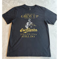 Anvil By Gildan Eric Clapton Black T Shirt Size L Graphic Minimalist Y2K Casual