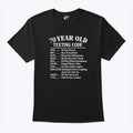 70 Year Old Texting Code At The Doctor Best Friend Fell Funny 70th Birthday Shirt