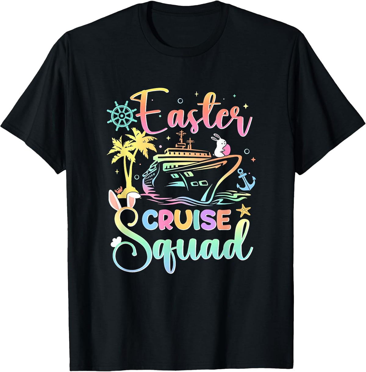 Easter Cruise 2026 Squad Cruising Holiday Family Group T-Shirt