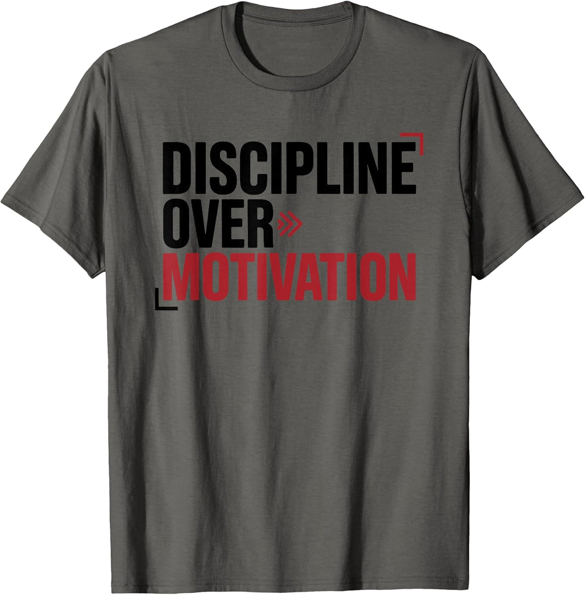 Discipline Over Motivation, Gym Bodybuilder Weightlifting T-Shirt