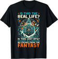Role Playing Game RPG Master D20 Tabletop Funny RPG Gamer T-Shirt