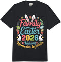 Family Easter 2026 Making Memories Together Easter Day Kids Comfort Colors Adult Heavyweight T-Shirt